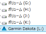 KML形式ファイルをGarmin GPSで使用する