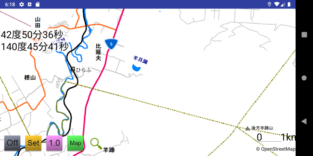半月湖地図