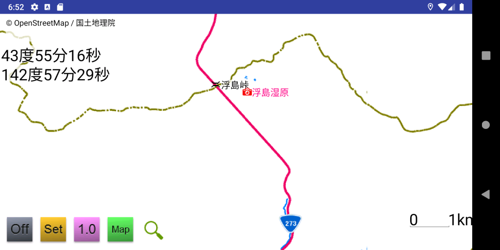 浮嶋湿原地図