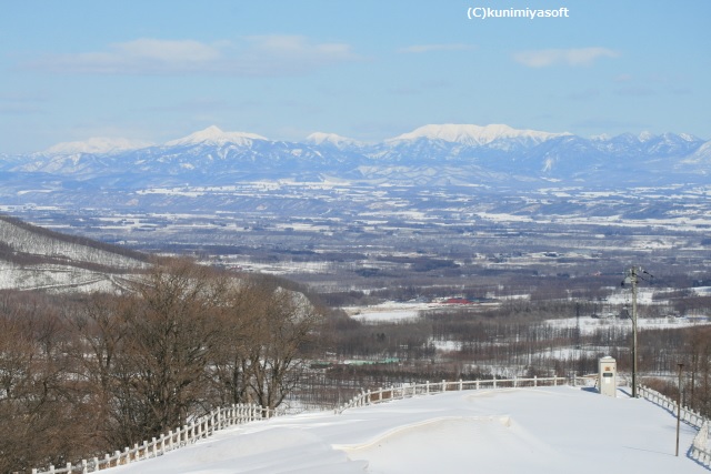 東大雪の山々