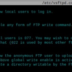 Raspberry Pi をFTPサーバー化する ～ vsftpdを使う