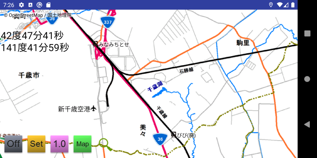 千歳湖地図