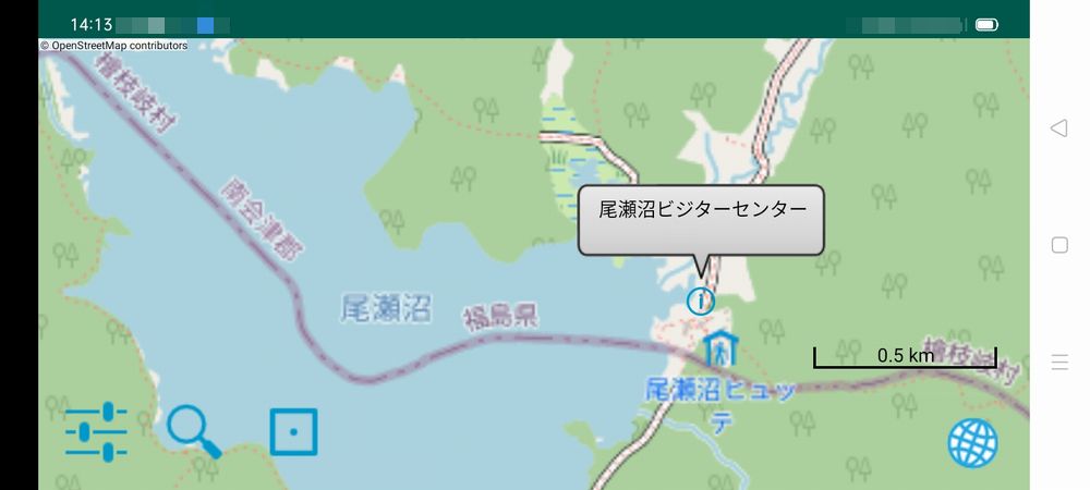 尾瀬沼ビジターセンター地図
