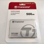 Transcend SSD Scopeでシステムクローン