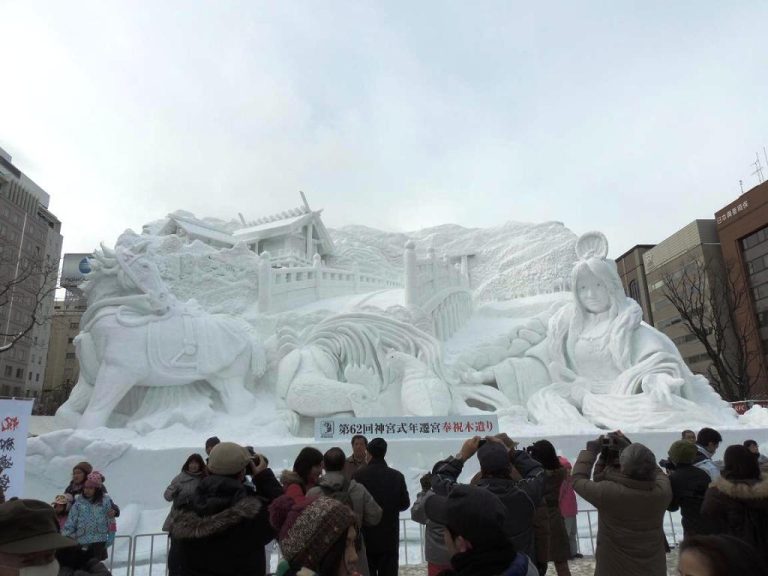 Sapporo Snow Festival 2024 Map kunimiyasoft