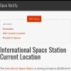 Open Notify -- API Doc | ISS Current Location